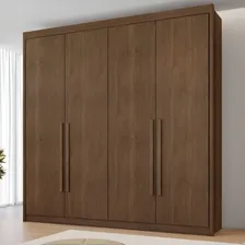 Guarda Roupa Casal 4 Portas 4 Gavetas Bergamo Foto mini 1