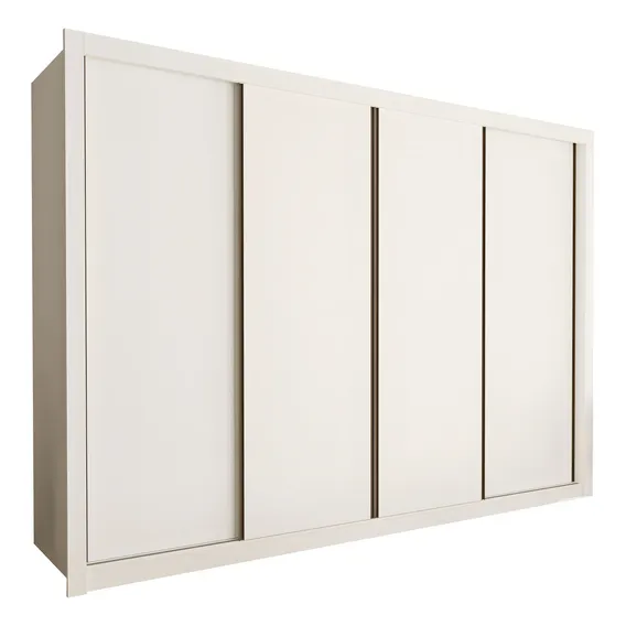 Guarda Roupa Casal 4 Portas Milano Espresso M贸veis Foto 1