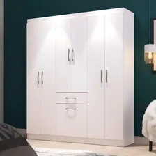 Guarda-roupa Casal 6 Portas 1 Porta Basculante 1 Gaveta Wt Foto mini 1