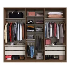 Guarda Roupa Casal 6 Portas 4 Gavetas Escócia Icwt Foto mini  2