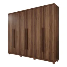 Guarda-roupa Casal 6 Portas 6 Gavetas Com Pés Fhwt Foto mini 3
