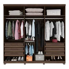 Guarda-roupa Casal 6 Portas 6 Gavetas Com Pés Fhwt Foto mini 2