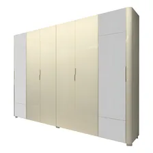 Guarda-roupa Casal 6 Portas Com Espelho Com Pés Cgwt Foto mini 3