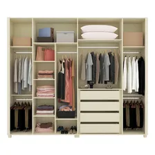 Guarda-roupa Casal 6 Portas Com Espelho Com Pés Cgwt Foto mini 2