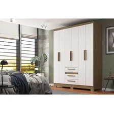 Guarda-roupa Casal 6 Portas E 3 Gavetas Foto mini 4