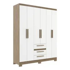 Guarda-roupa Casal 6 Portas E 3 Gavetas Foto mini  3