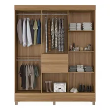 Guarda Roupa Casal 8 Portas 2 Gavetas Munique D02 Amendola Foto mini 3