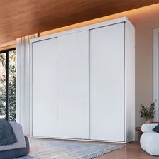 Guarda-roupa Casal Alya 3 Pt 4 Gv Branco Foto mini  3