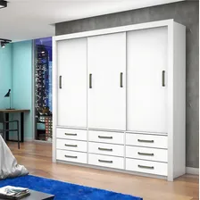 Guarda Roupa Casal Anjos 3 Portas Carioca M贸veis Djwt Foto mini 1