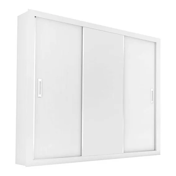 Guarda-roupa Casal Bahia Ii 3pt 4gv Branco Foto 1