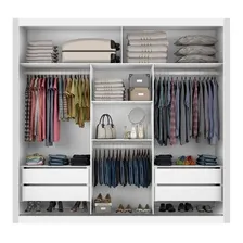Guarda-roupa Casal Bahia Ii 3pt 4gv Branco Foto mini 4