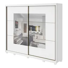 Guarda Roupa Casal Com Espelho Toronto Plus Lopas - Branco Foto  mini 1
