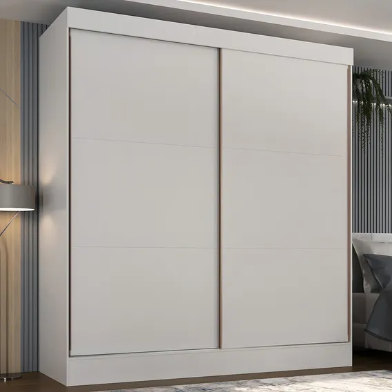 Guarda-roupa Casal Flex 2 Portas 3 Gavetas Pantanal Jjwt Foto 1