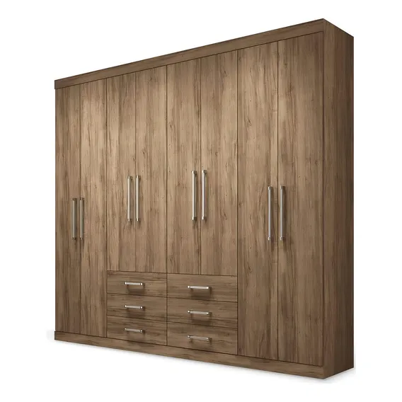 Guarda Roupa Casal Havana Master 8.6 Atacama - Santos Andirá Foto 1