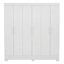 Guarda-roupa Casal Prático 6 Pt 3 Gv Branco Foto mini  3
