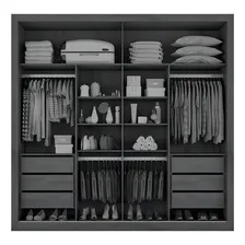 Guarda-roupa Casal Sevilha 2 Portas 6 Gavetas Flex Foto mini 2