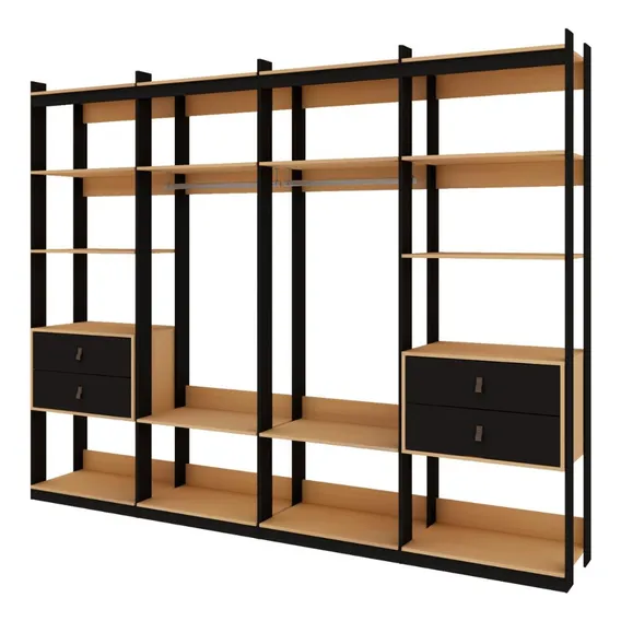 Guarda Roupa Closet Genialflex Modulado Foto 1