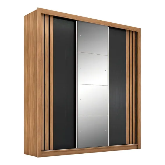 Guarda-roupa Dem贸bile Dem贸bile Cor Preto Foto 1