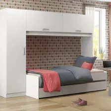 Guarda Roupa Infantil Com Bicama Solteiro Multimóveis Ed Foto  mini 1