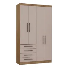 Guarda Roupa Modulado 4 Portas Paris Luciane Foto mini 1
