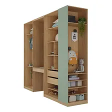 Guarda-roupa Modulado Infantil 4 Peças 6 Portas Wt Foto mini 4