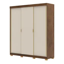 Guarda-roupa Porto 3 Portas 4 Gavetas 100% Mdf Jawt Foto mini  3