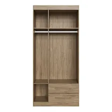 Guarda-roupa Solteiro 3 Portas 2 Gavetas Foto mini 4
