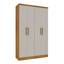 Guarda Roupa Solteiro 4 Portas 2 Gavetas Amsterdam Tcil Foto mini  3