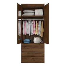 Guarda-roupa Solteiro Itália 2 Portas E 4 Gavetas Made Marcs Foto mini 3