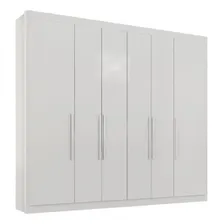 Guarda Roupa Valencia Casal 6 Portas 6 Gav. Cor Branco Foto mini  3