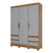 Guarda Roupas 3 Portas 4 Gavetas B55 Wt Foto mini 3