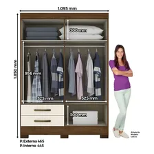 Guarda-roupas 4 Portas Be12 - Briz Foto mini 2