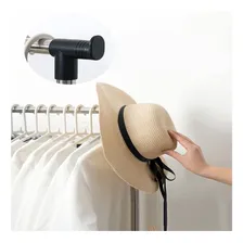 Guarda-roupas Arara Cromada Com Rodinhas E Varal Ajustável Foto mini 3