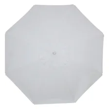 Guarda Sol 2,20m Em Bagum Guararapi Branco Bel Foto mini 2