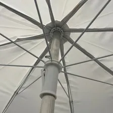 Guarda Sol Botafogo 2,00 Mt AlumÃnio Com Lona Resistente Cor Branco Foto mini 3