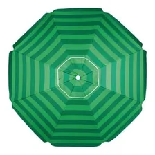 Guarda-Sol Gigante 2,40m Articulado Grande Piscina Praia Pesca Verde Mor Foto mini 3