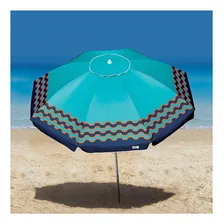 Guarda Sol Ibiza 2,50m Articulável Alumínio Turquesa 1605 Foto mini  2