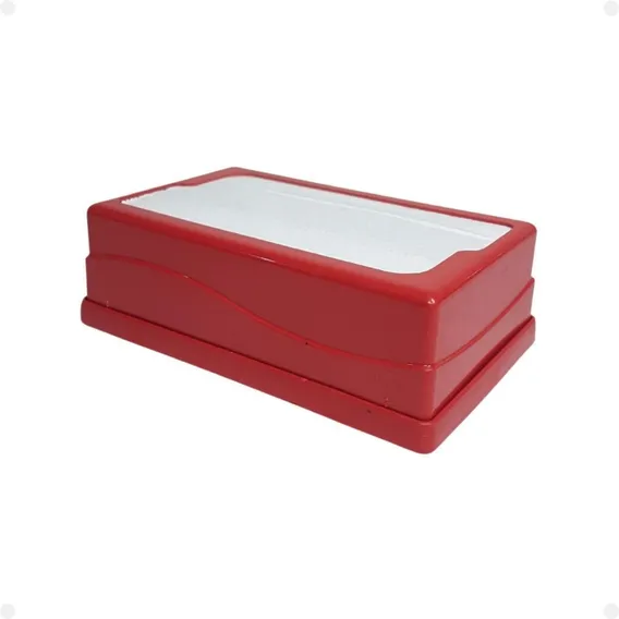 Guardanapo De Tecido Stingray Kit 10 Porta Guardanapo Plus Vermelho Prático Foto 1