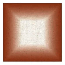 Guardanapo Mesa Linho Decortextil Bege Degradê Vermelho 45cm Foto mini 1