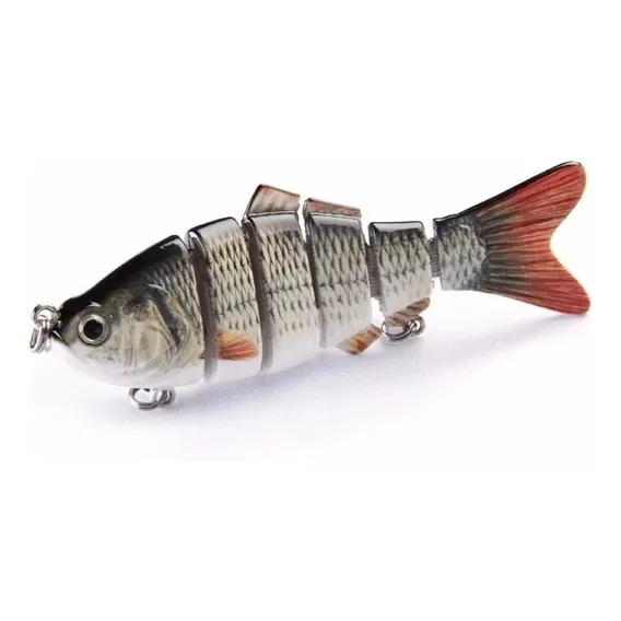 Gudaoshop Isca Artificial Lambari Articulada 6 Segmentos - 10,2cm 18gr Foto 1