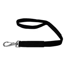 Guia Cães Com Engate Giratório. Guia Treinamento Sãopet 25cm Cor Preto Foto mini 1