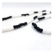 Guia Colar De Miçanga Obaluayê Preto-velho 50cm Foto mini 1