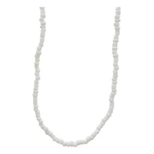 Guia Colar Miçanga Branco Oxalá Umbanda 50cm Foto mini 2