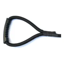 Guia Curta C/ Amortecedor 60 Cm Para Cães De Grande Cor Preto Liso Foto  mini 1