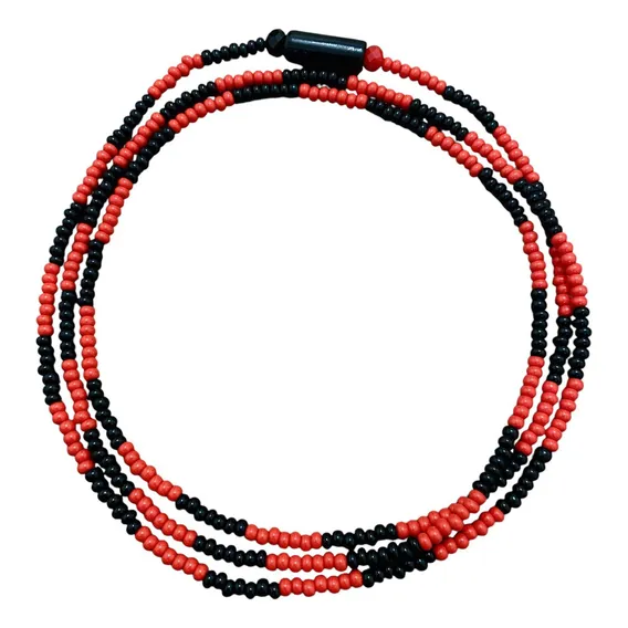 Guia Exú Pomba Gira Miçanga Jablonex 60 Cm Umbanda Candomblé Foto 1