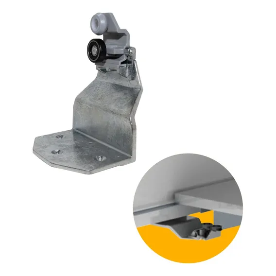 Guia Inferior Externa Para Sistema Porta Correr Ss150+ 2 Un Foto 1