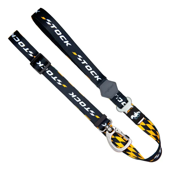 Guia para animais de estimação Dognerd Guia Cinto 2 em 1 comprimento 120cm preto Foto 1