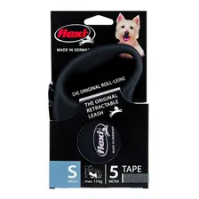 Guia Retratil 5m Flexi Fun Preto Fita P - Cães Até 15 Kg Foto mini 1