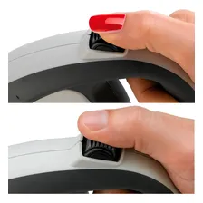 Guia Retratil Flippy Tech Cord Medium - Ferplast - 5 Metros Cor Verde Foto mini 2