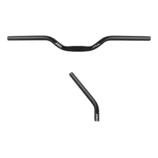 Guidão Alto Bike Mtb Kalloy Uno Al029 25.4mmx 680mm Pt Poros Foto  mini 1